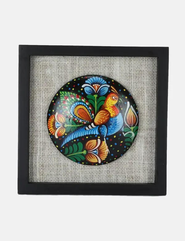 Rickshaw Painted Wall Hanging