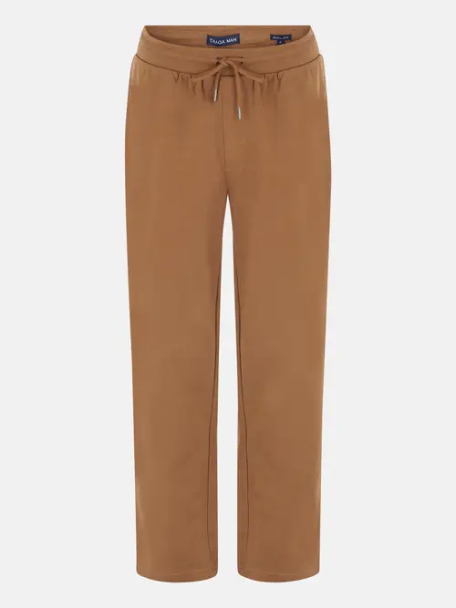 Brown Cotton TAAGA Man Lounge Wear Pant